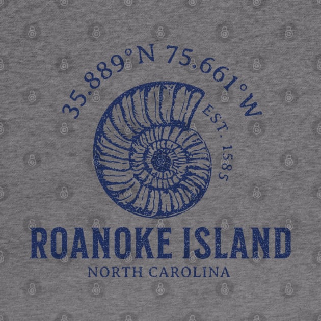 Roanoke Island Sunrise Summer Sea Shell in NC by Contentarama